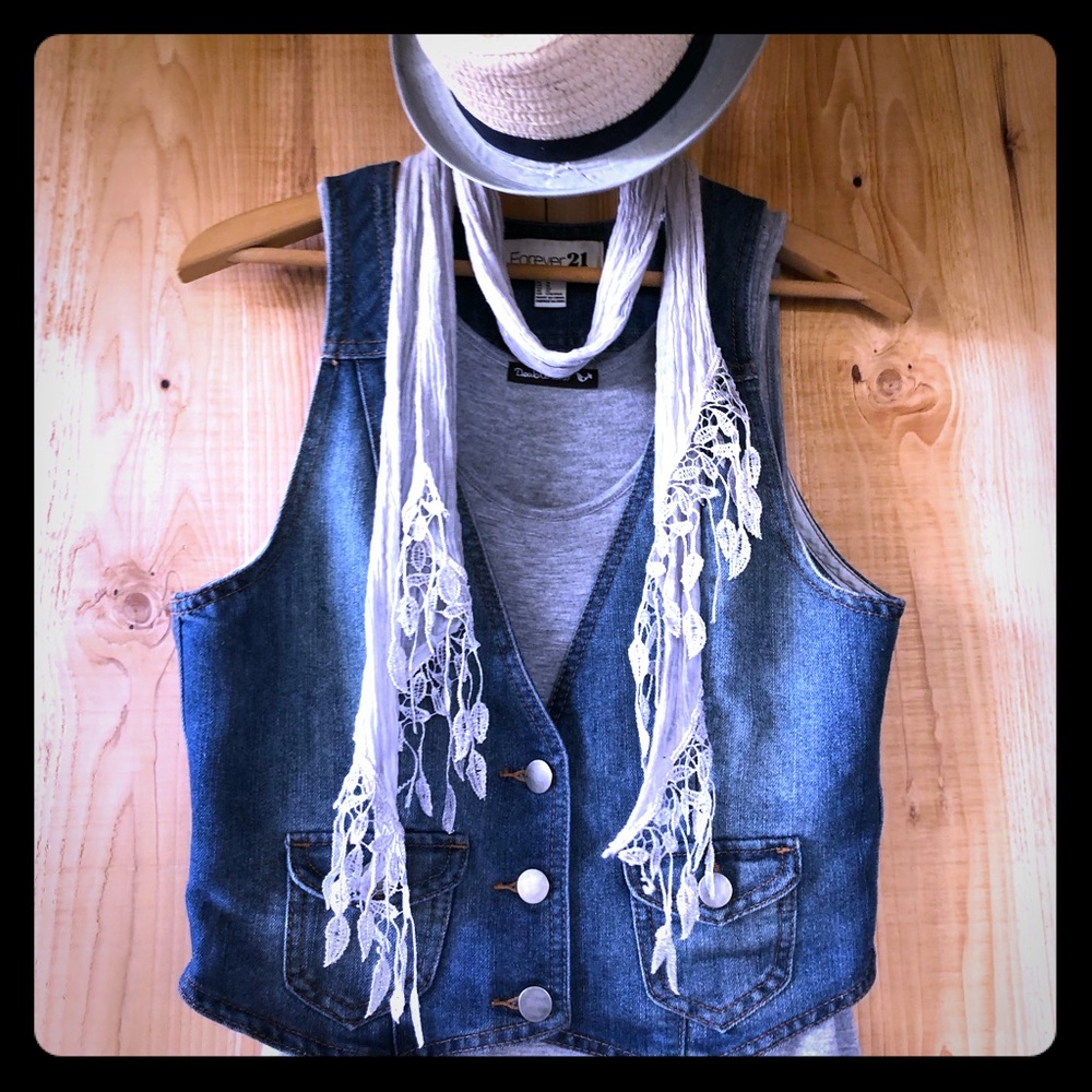 Forever 21 Denim vest